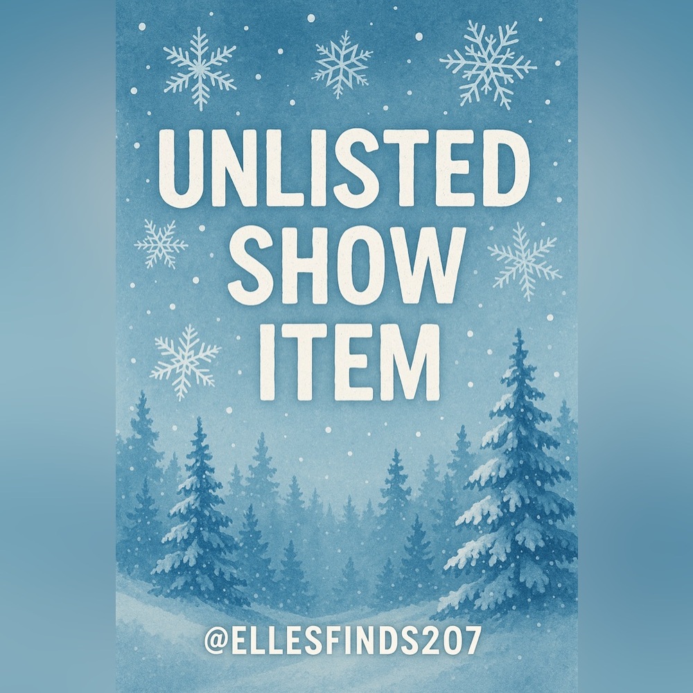 Blue Winter Themed Graphic Art